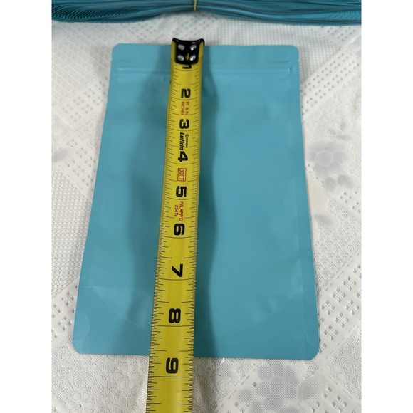 Fireky Blue Proof Bags 100pk 5.5" X8.6"Food Storage Resealable Bags - Picture 2 of 9